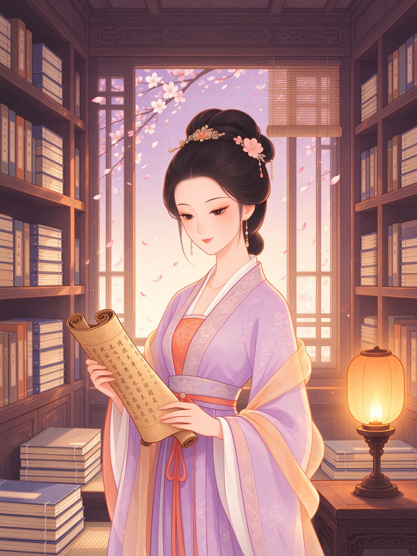 《书斋小主》漫画封面