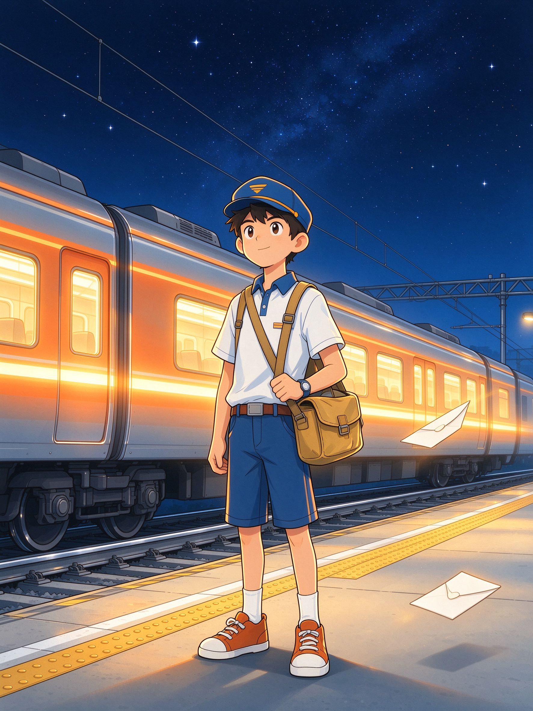 《星轨邮差》漫画封面